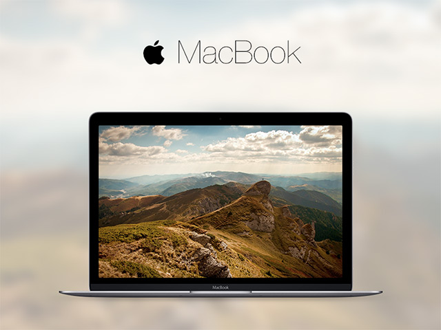 MacBook 2015 Mockups