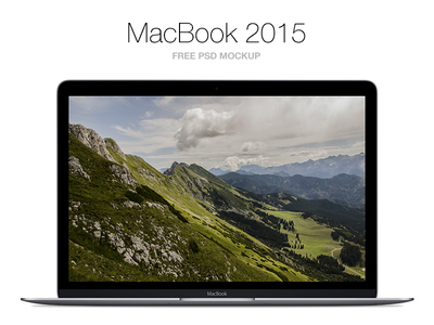 MacBook Mockup Psd Free