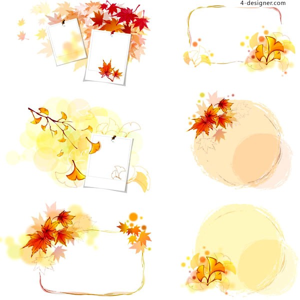 Maple Leaf Border Maple Leaf Border