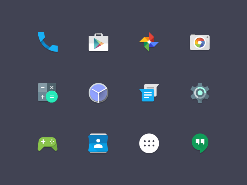 Material Design Android Icons Material Design Android Icons
