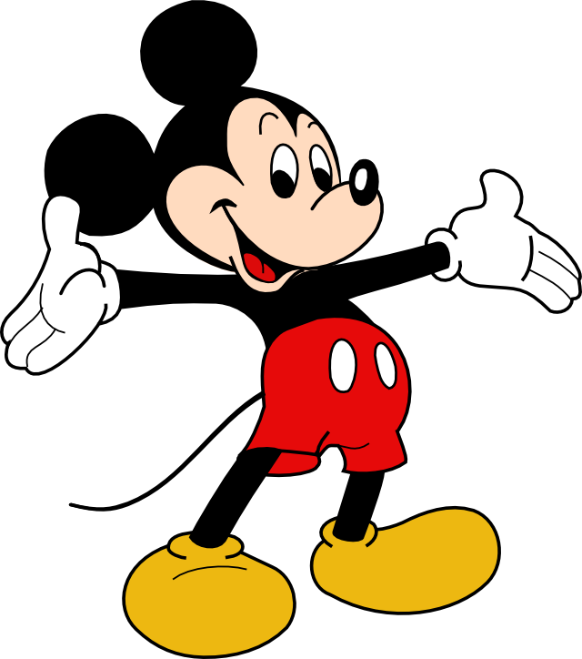 Mickey Mouse Vector Free