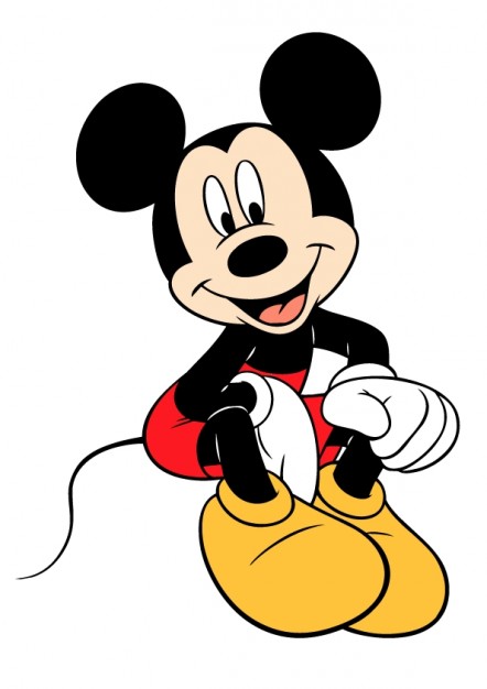 Mickey Mouse Vector Free