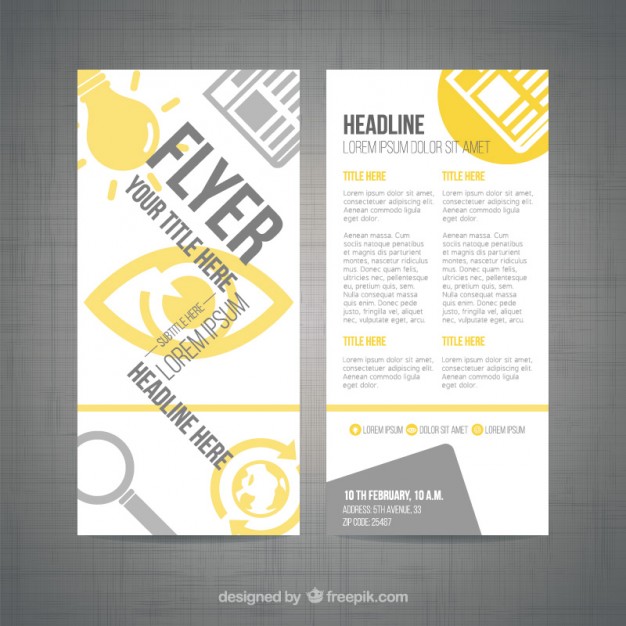 Modern Flyer Template Free