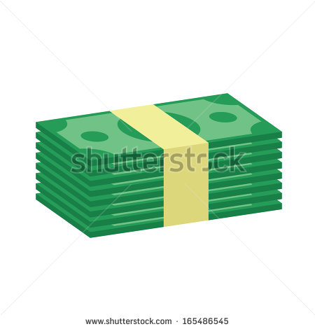 Money Stack Vector Icon Money Stack Vector Icon