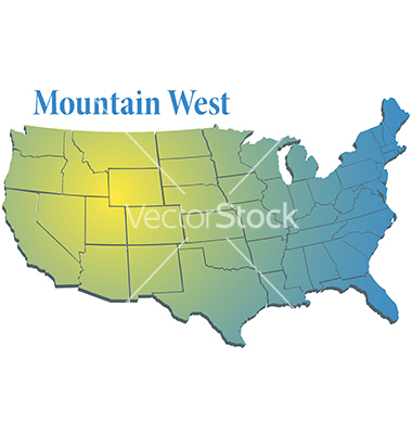 Mountain States Region Map