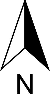 North Arrow Vector