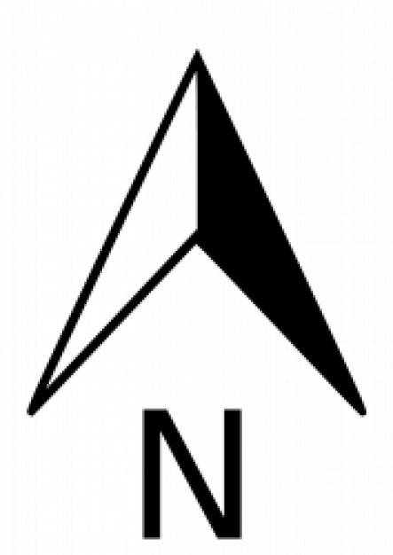North Arrow Vector