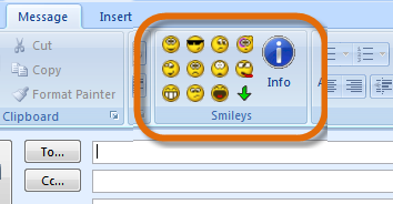 Outlook Emoticons Smiley 'S