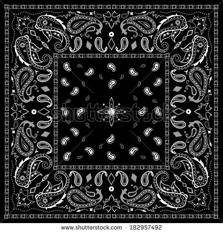 Paisley Bandana Pattern