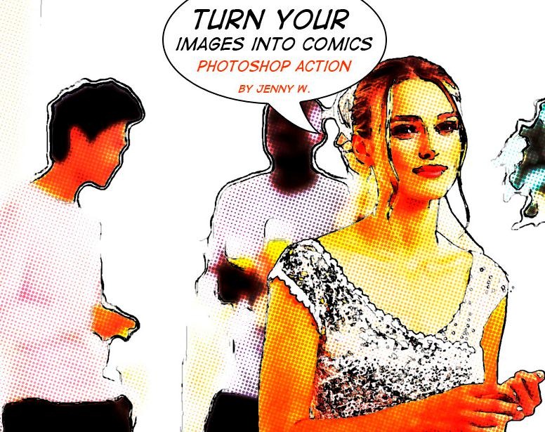 Photoshop Action Comics Photoshop Action Comics