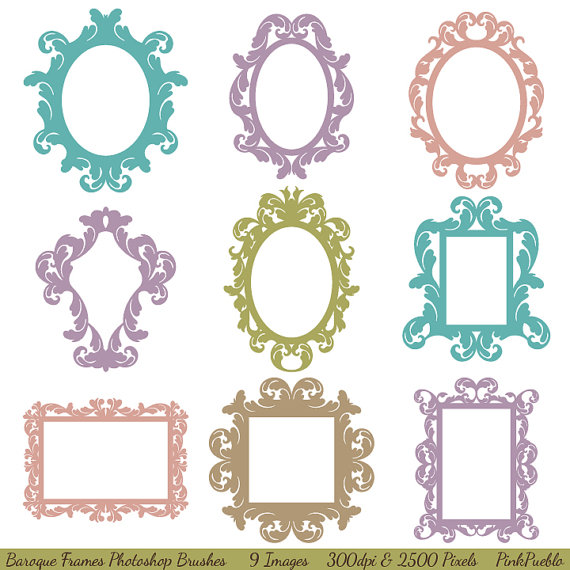 Photoshop Brushes Frames and Borders