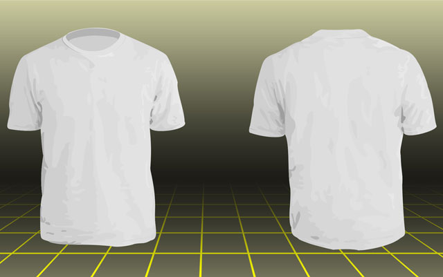 16 Free T-Shirt Template Photoshop Images