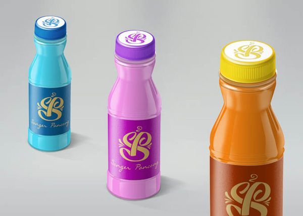 Plastic Bottle Mockup