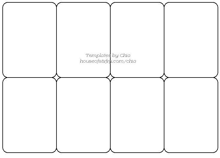 Playing Card Template Playing Card Template