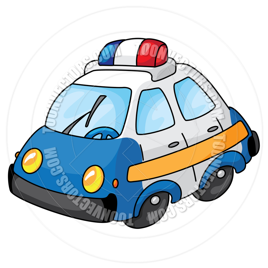 Police Cartoon Cars Clip Art