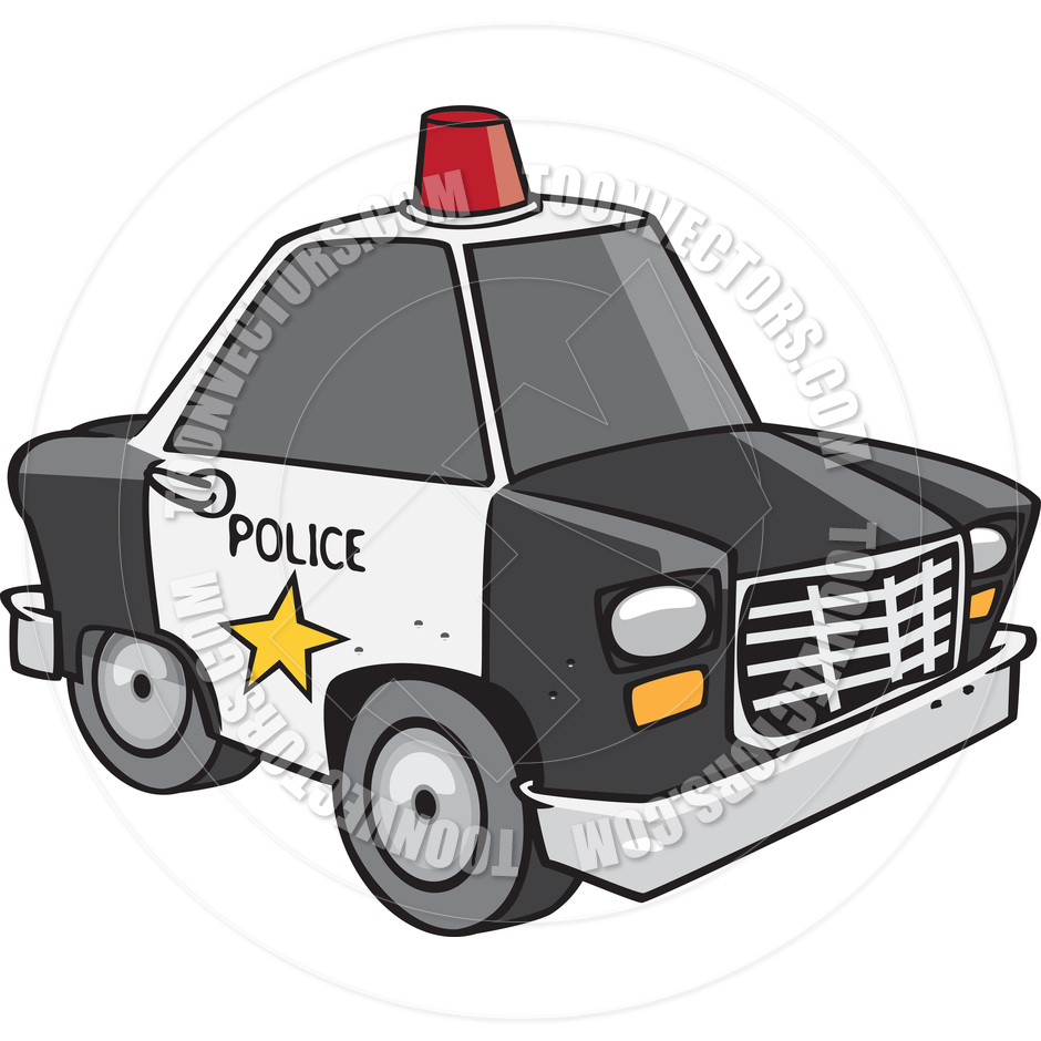 Police Cartoon Cars Clip Art