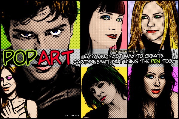 Pop Art Photoshop Action