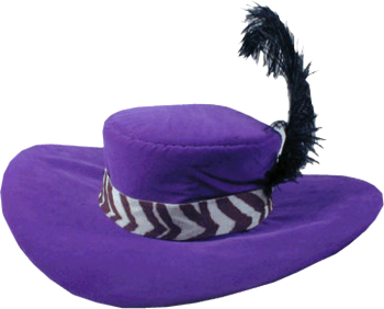 Purple Pimp Hat
