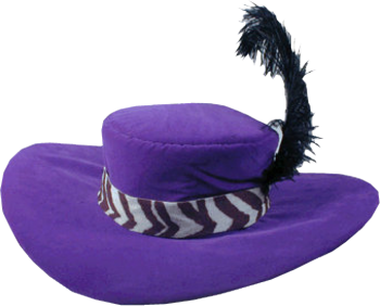 Purple Pimp Hat Purple Pimp Hat