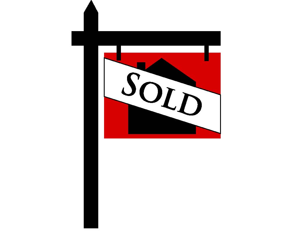 Real Estate Sold Sign Graphic
