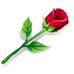 Red Rose Icon