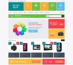 Responsive Magento Theme Metro