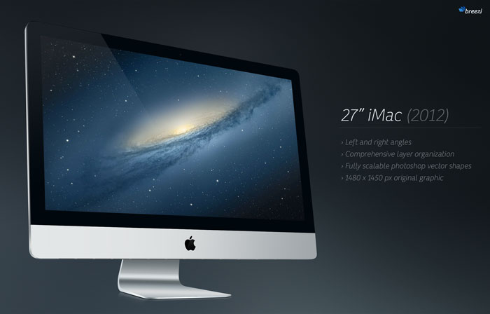 Retina iMac Mockup