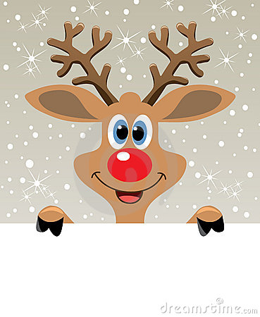 Rudolph the Red Nosed Reindeer Sign