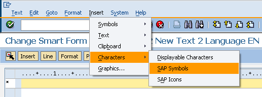SAP Icons Symbols