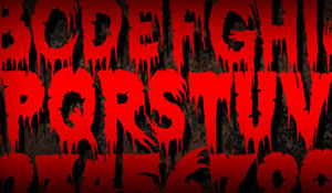 Scary Fonts Free Download