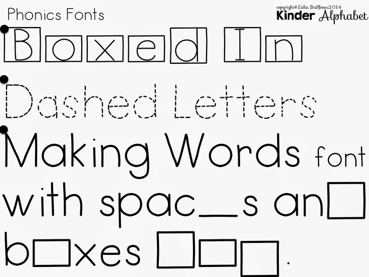 School Fonts for Teachers