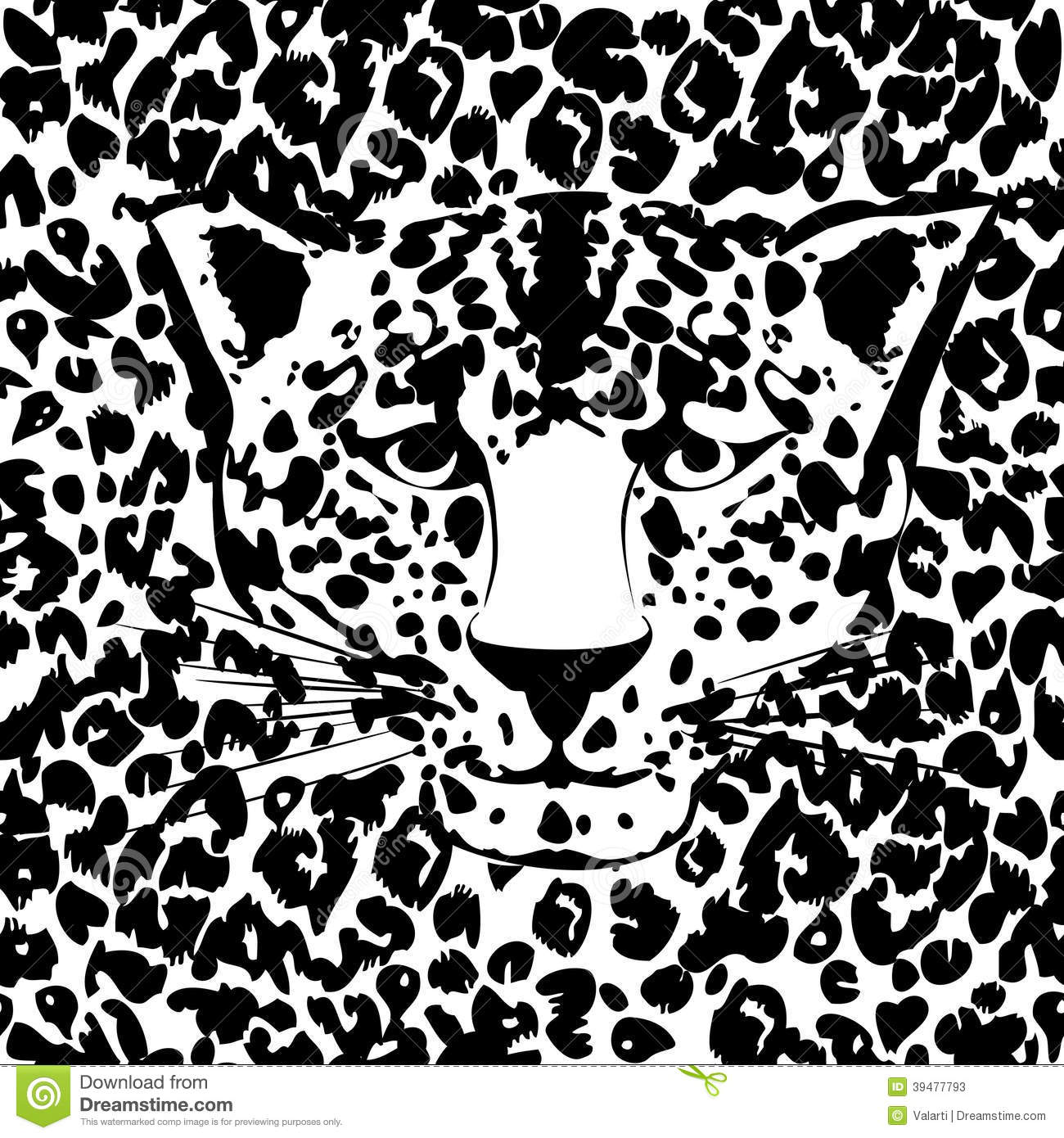 Seamless Animal Fur Pattern