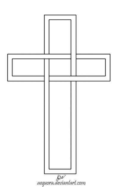 Simple Cross Tattoo Designs