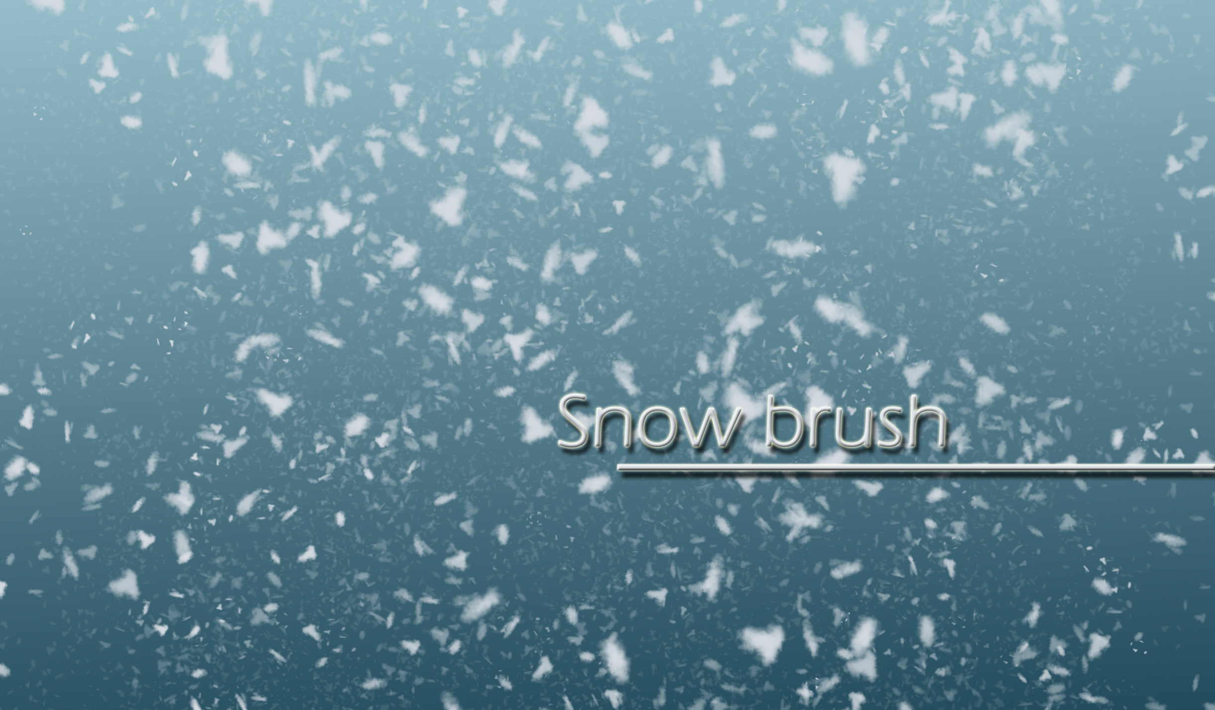 18 Snowflake PSD Brush Images
