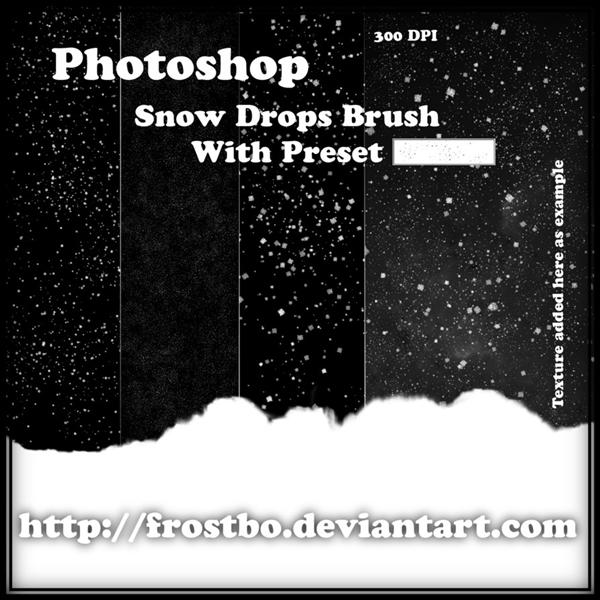 Snow Brush Photoshop