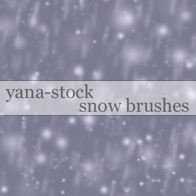 Snow Brush Photoshop