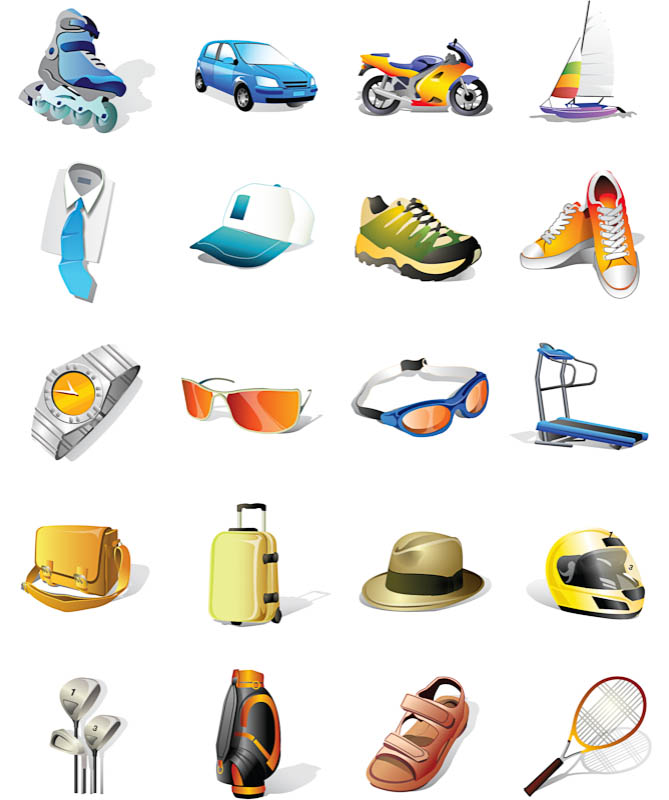 17 Sports Clip Art Vector Images