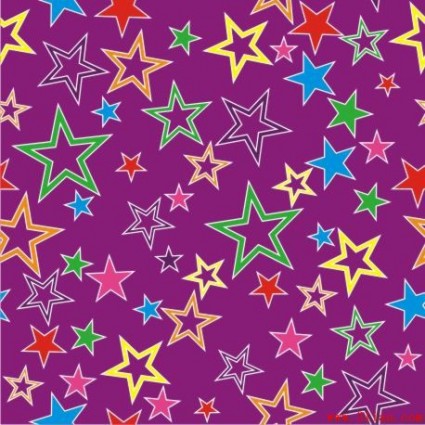 Star Pattern Vector Free Download