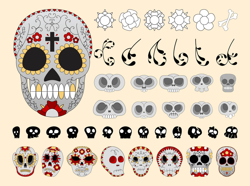 Sugar Skull Vector