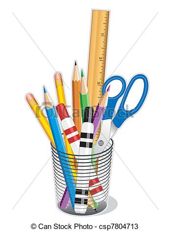 Supplies Clip Art Writing Tools