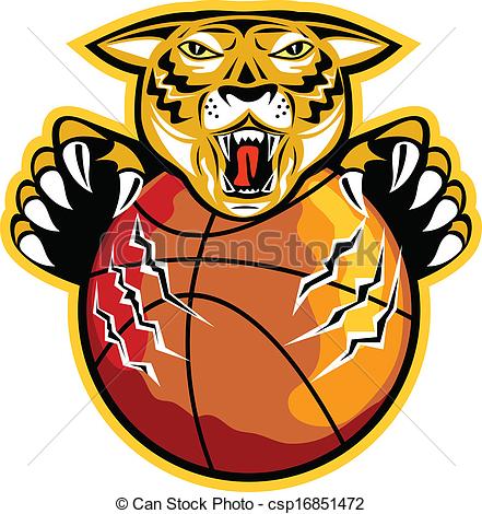 Tiger Claw with Basketball