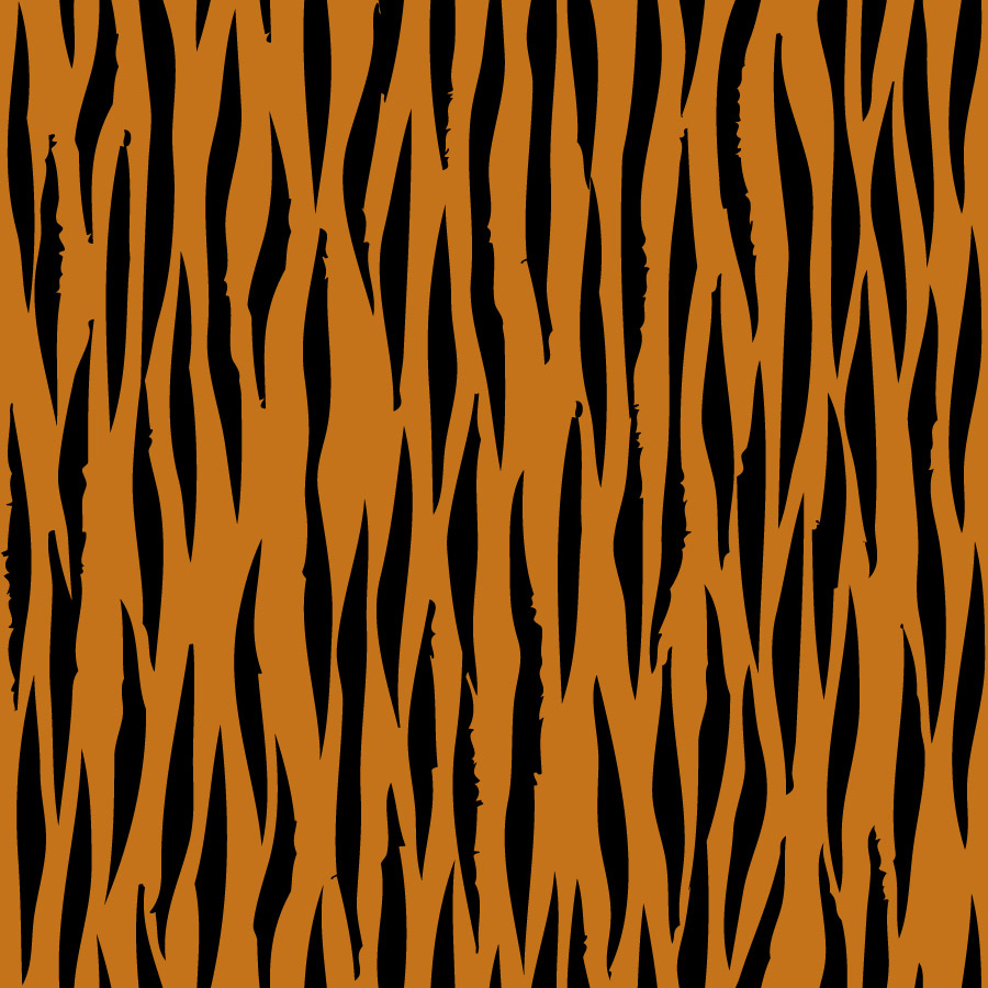 13 Tiger Print Vector Images