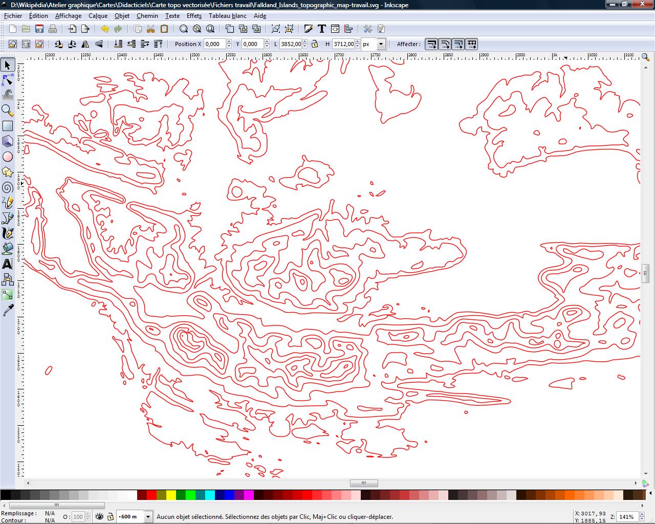 Topo Vector Map