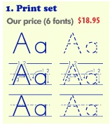 Tracing Fonts with Lines