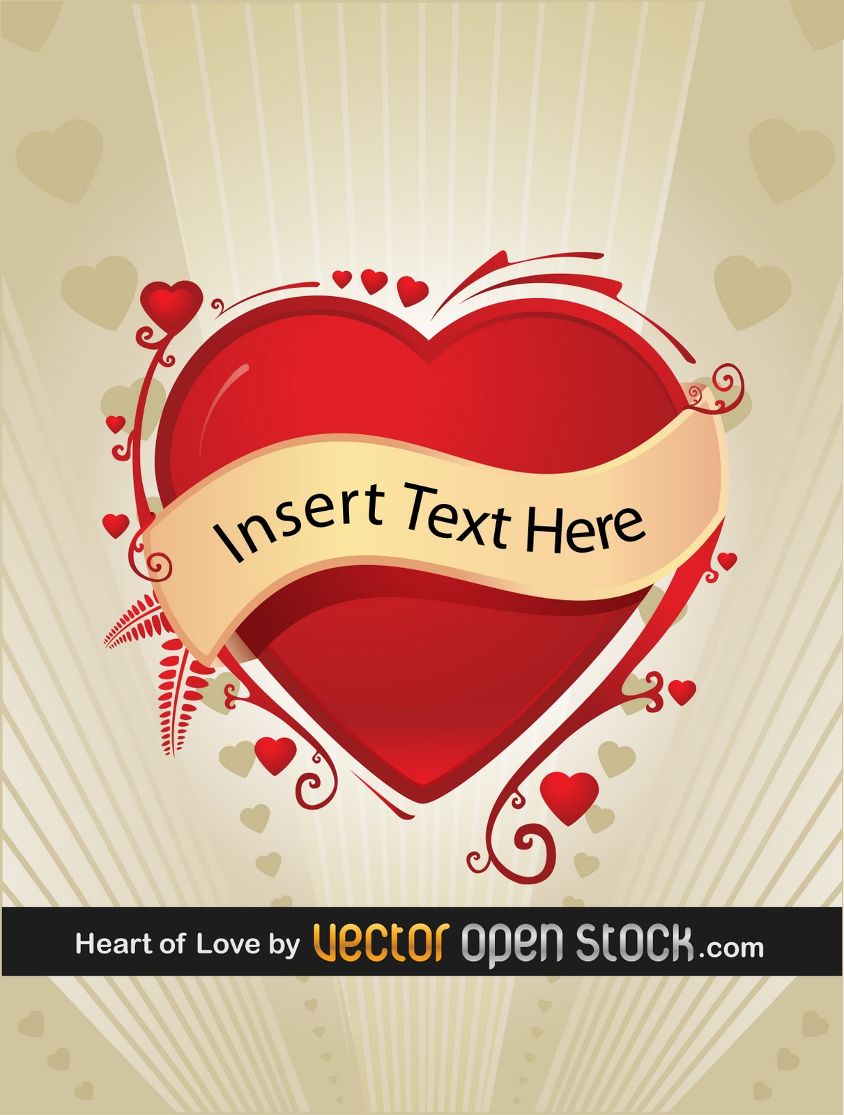 Valentine's Day Heart Vector