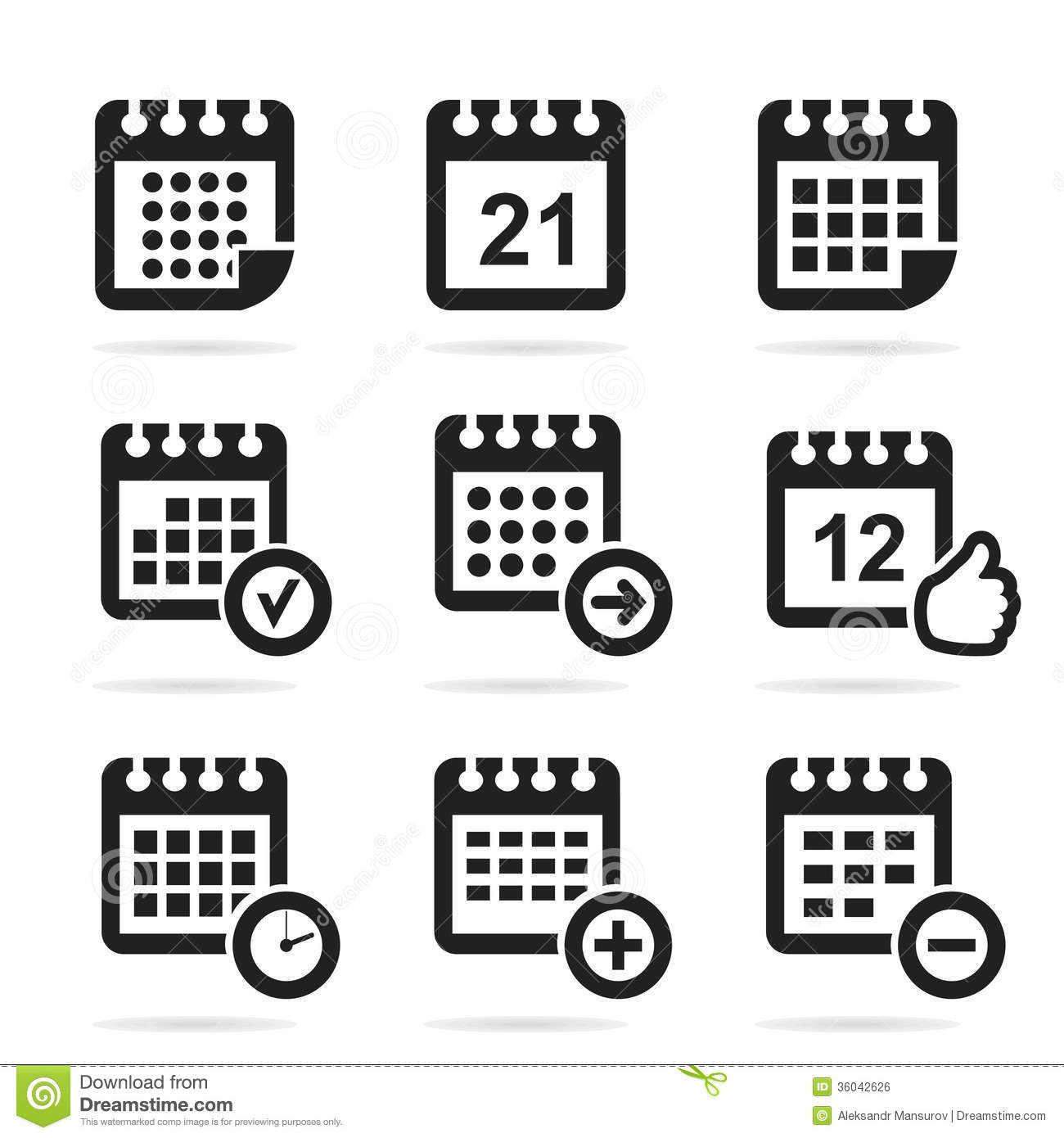 Vector Calendar Icon