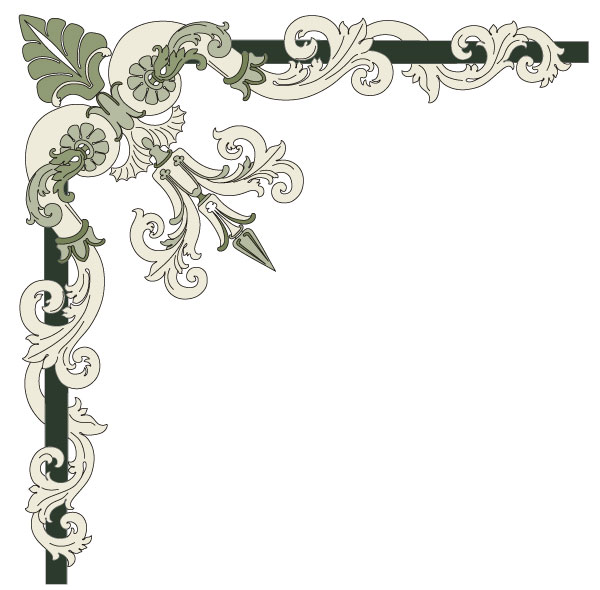 Vector Corner Borders Vector Corner Borders