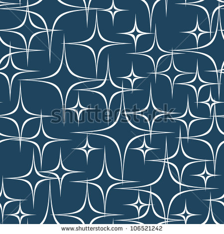 Vector Seamless Pattern Stars