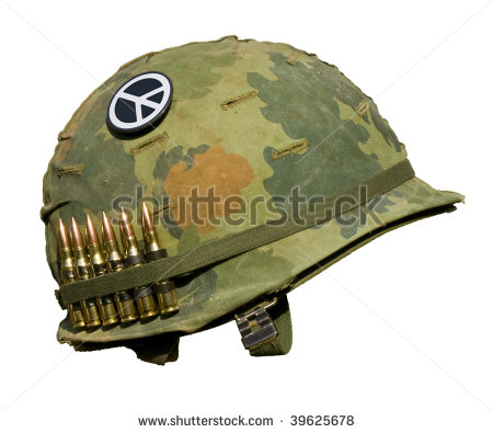 Vietnam War Us Military Helmet