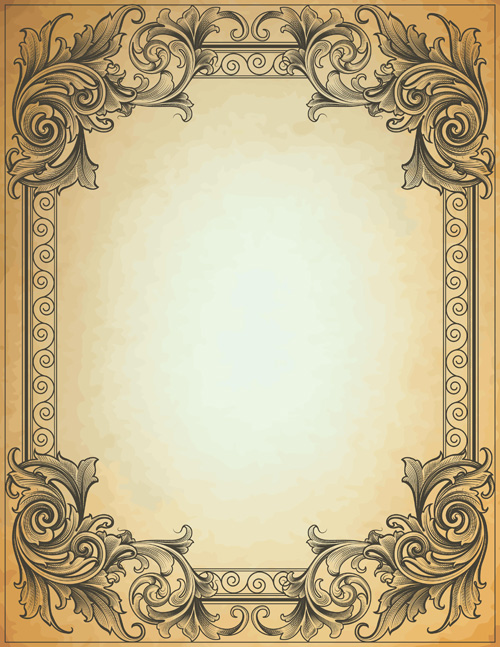 Vintage Borders and Frames Clip Art